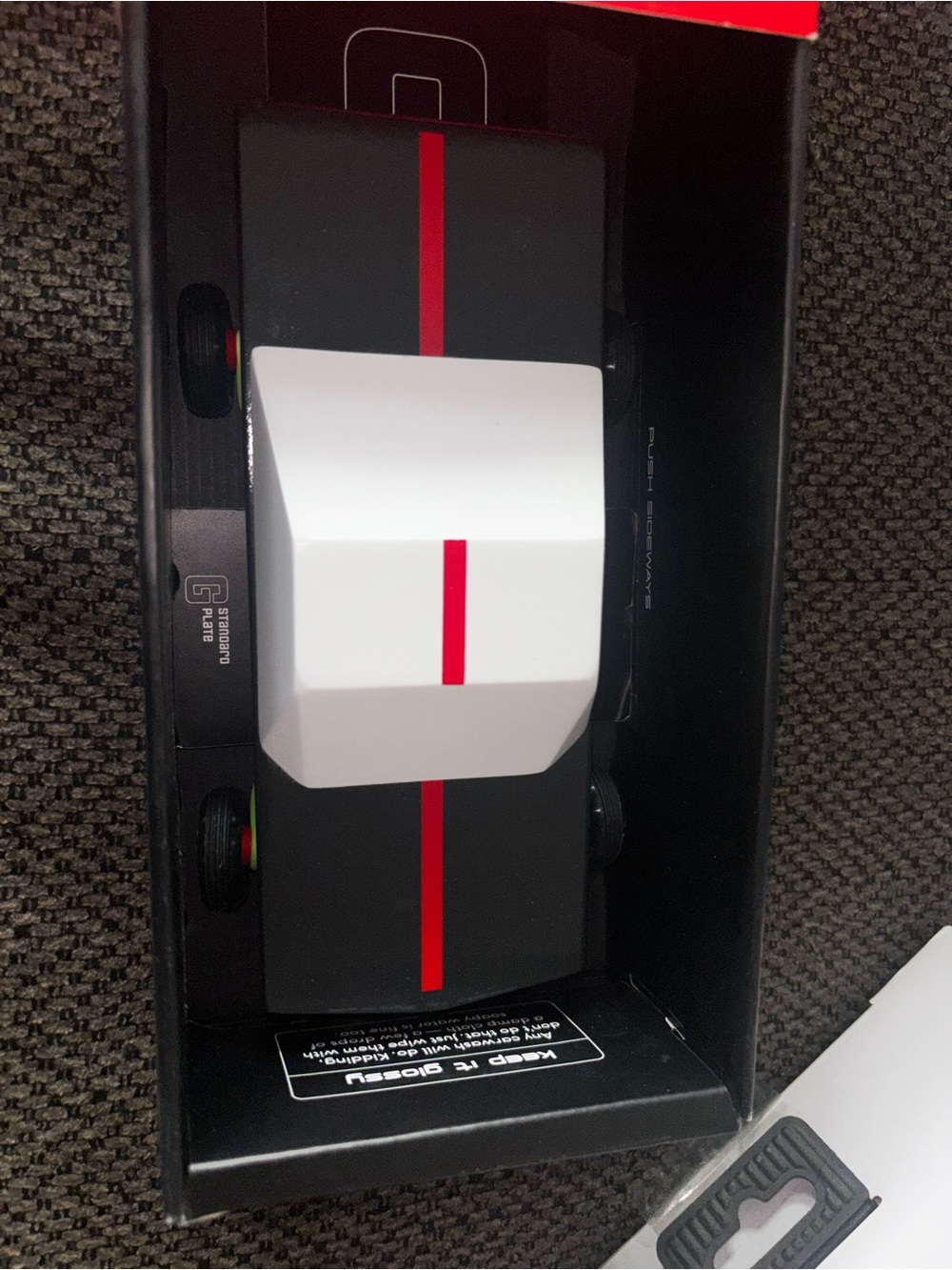 Carbon 77 CandyLab Mini Car Toy - Black & Red - Picture 2 of 4